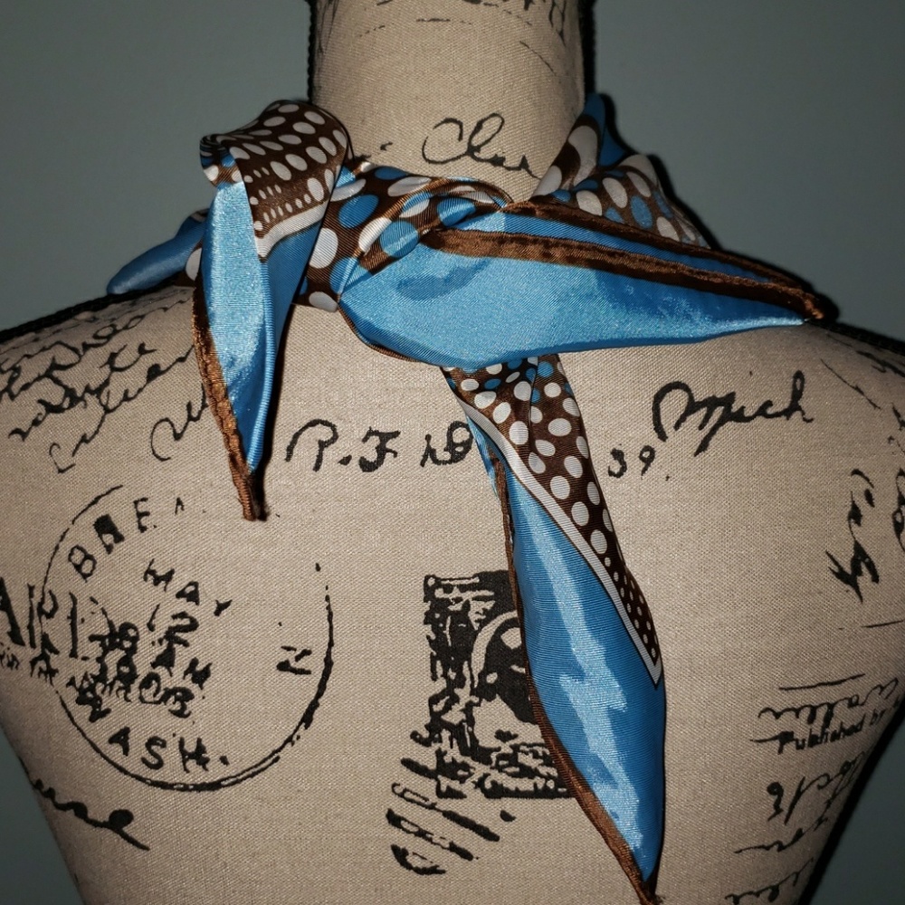 Vintage Jason Maxwell Scarf Circa 1970's - Picture 3 of 12